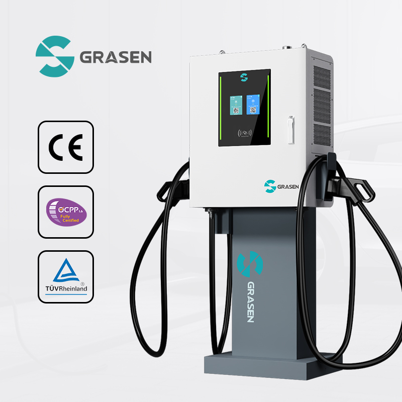 Коммерческая настенная зарядна – обзор и цена Dc Fast Charger 30Kw Wallbox Commercial